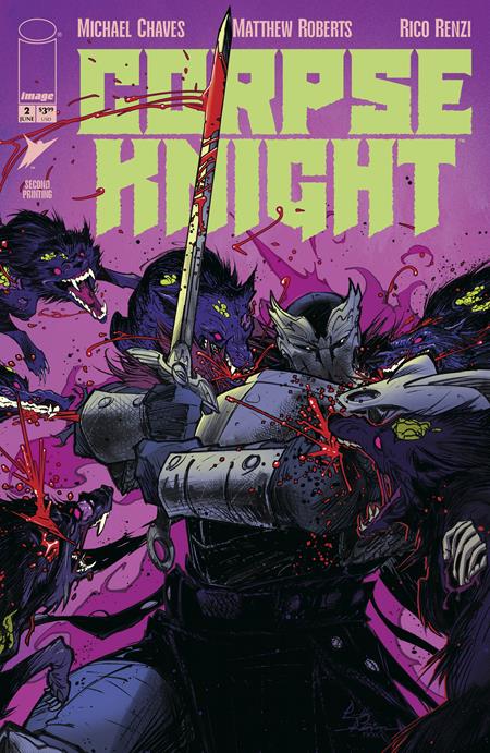 CORPSE KNIGHT #2 (OF 6) (Second Printing)